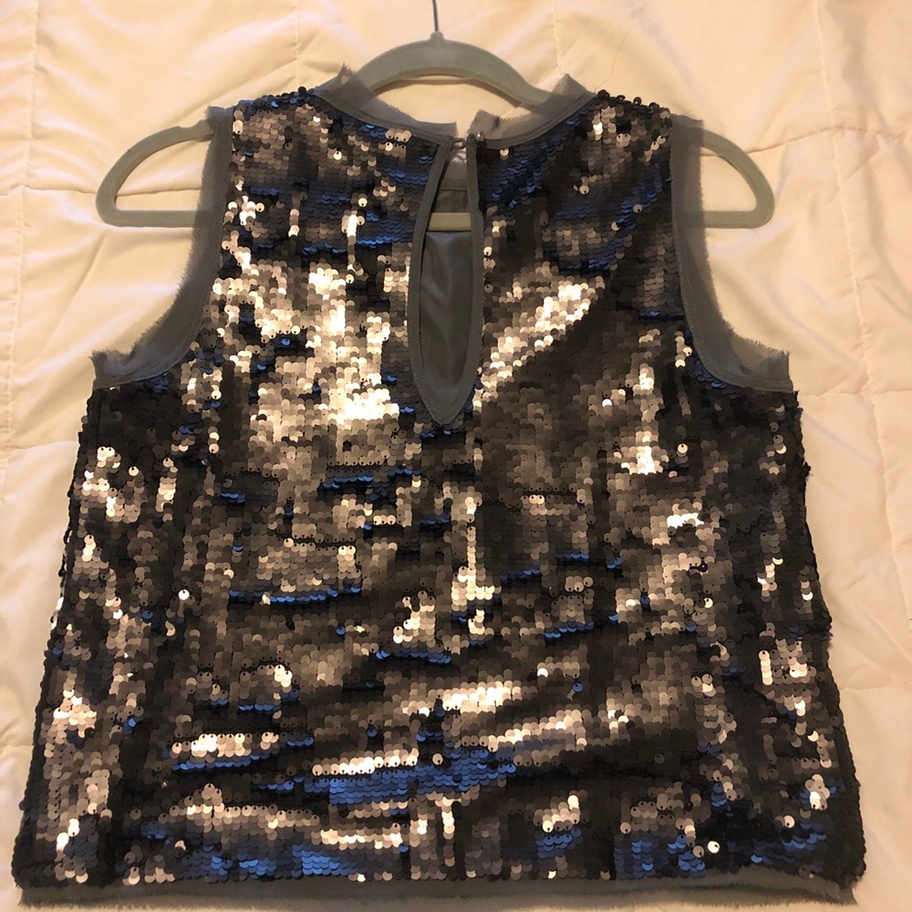 Party sequins top size xs